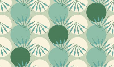 Behang Abstract bamboebos