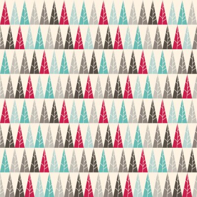 Behang Abstract geometrisch bos