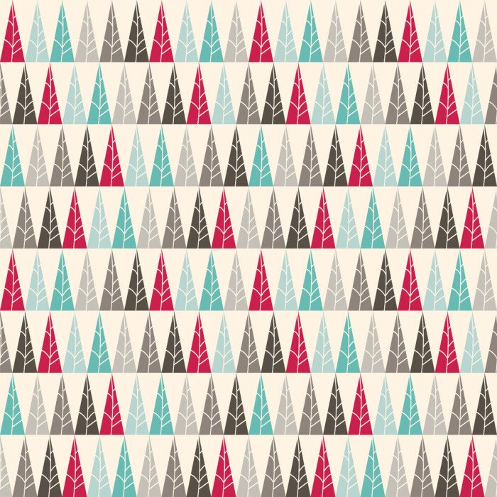 Behang Abstract geometrisch bos