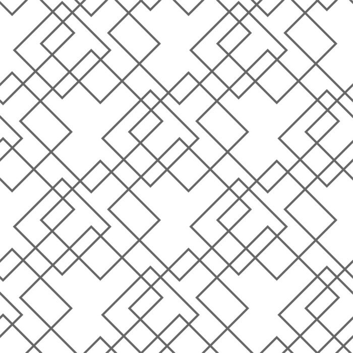 Behang Abstract seamless pattern, minimal geometric background. repeatable texture.