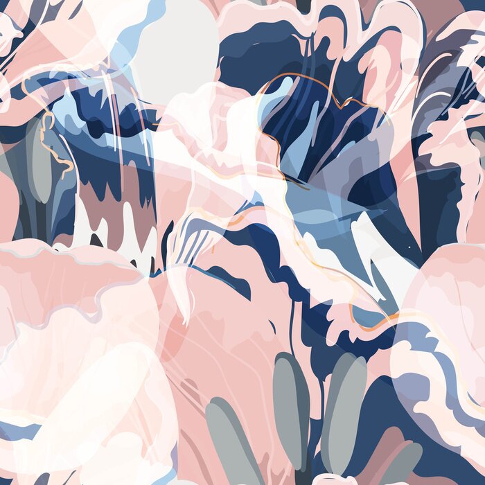 Behang Abstractie in de moderne stijl