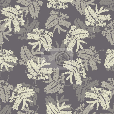 Behang Acacia Bladeren