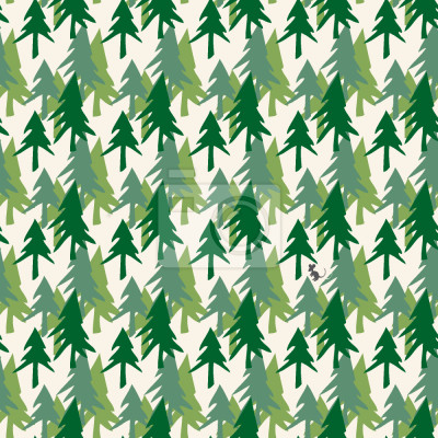 Behang Alpine Forest