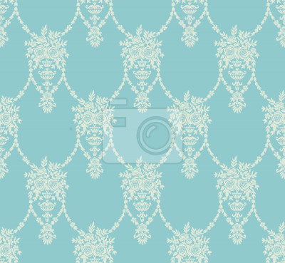 Behang Amphora miljoen Turquoise