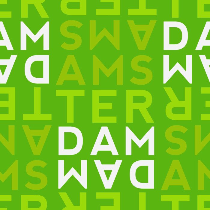 Behang Amsterdam, Netherlands seamless pattern