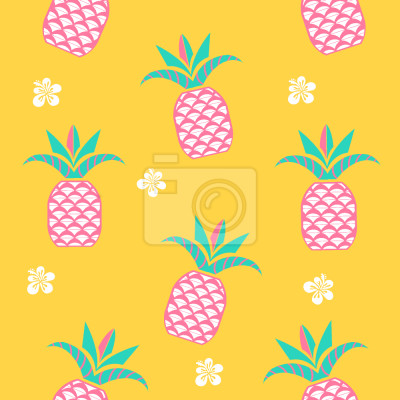 Behang Ananas In De Ochtend