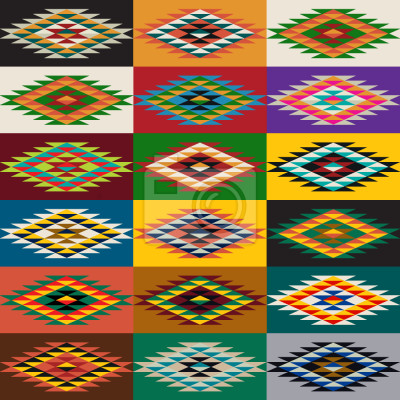 Behang Apache Patchwork