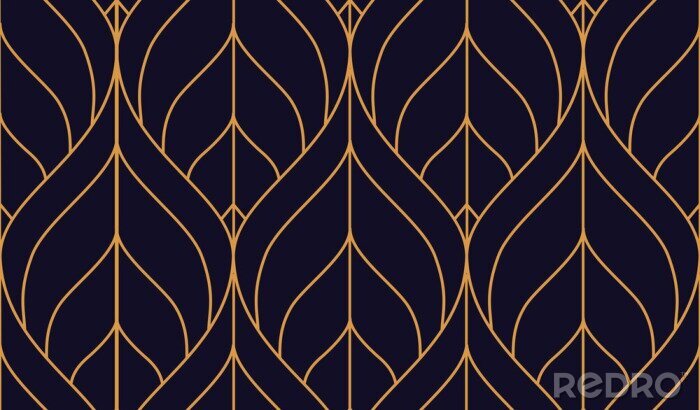 Behang Arabisch patroon