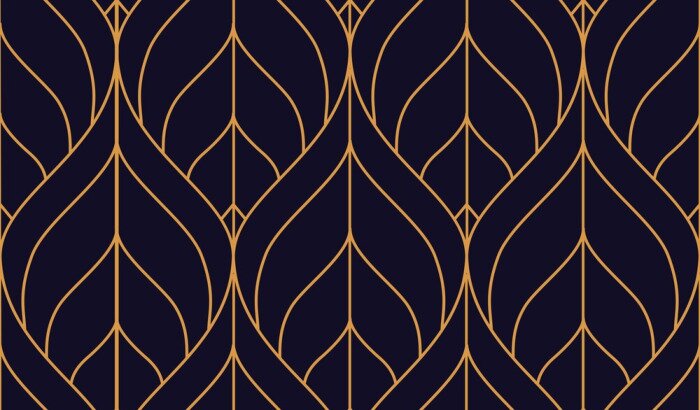 Behang Arabisch patroon