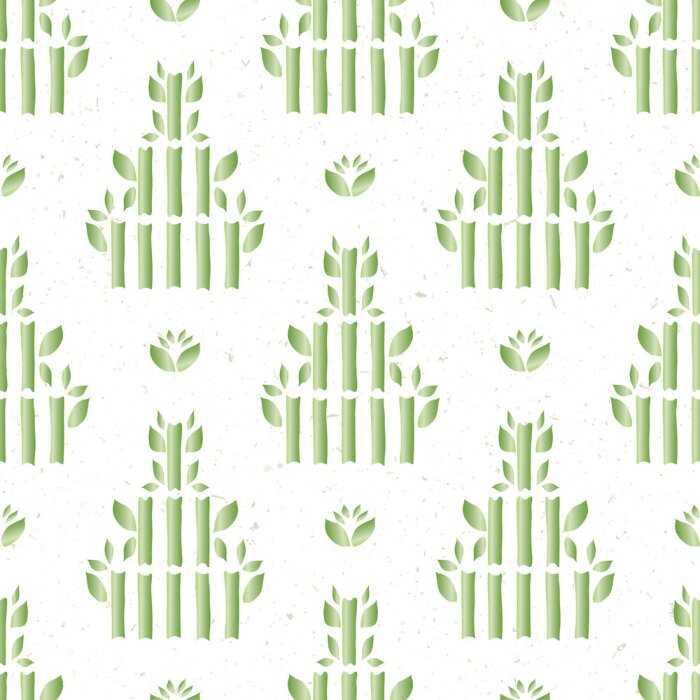 Behang Bamboe constructie
