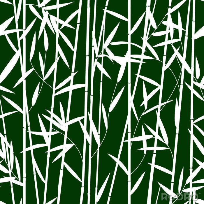 Behang Bamboe 's nachts