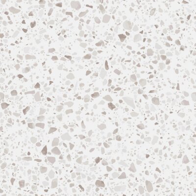 Behang Beige terrazzo minimal
