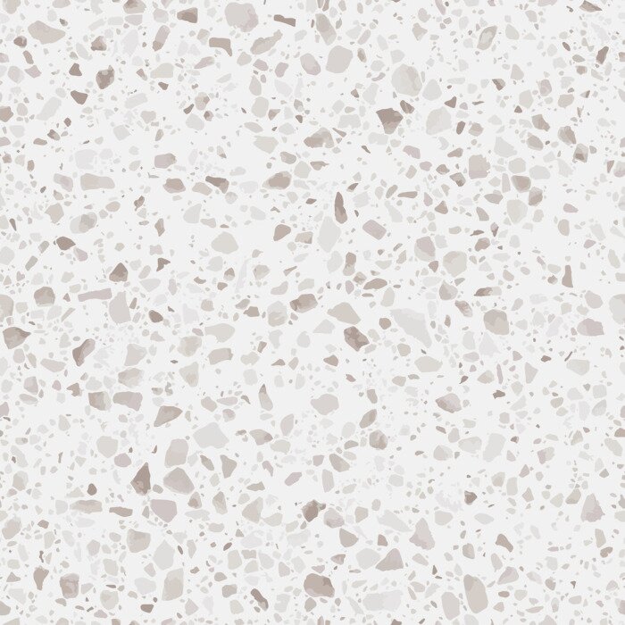 Behang Beige terrazzo minimal