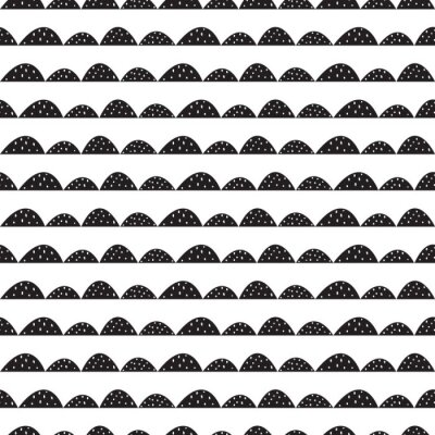 Behang Bergthema in abstractie