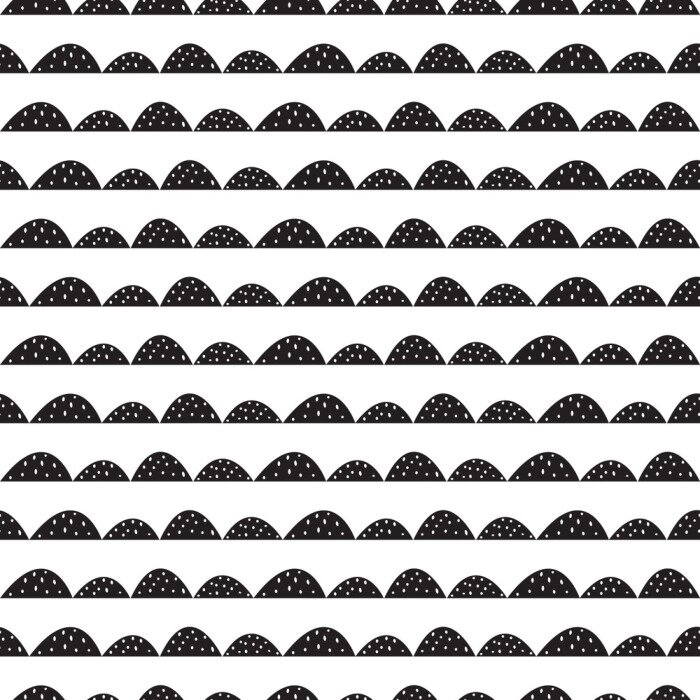 Behang Bergthema in abstractie