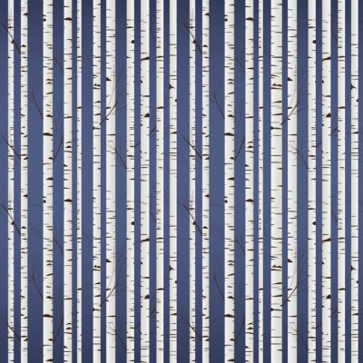 Behang Berkenhout patroon