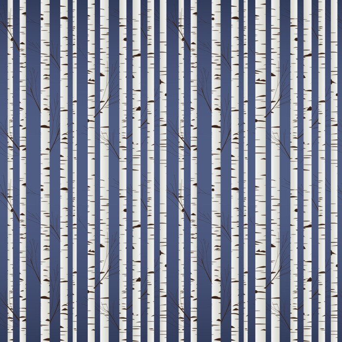 Behang Berkenhout patroon