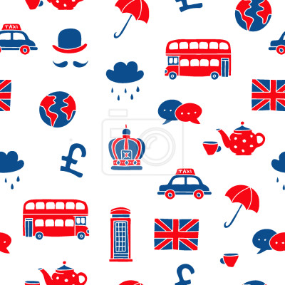 Behang Bezoek naar Groot-Brittannië