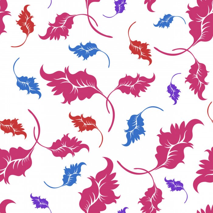 Behang Bijzondere bladvormen