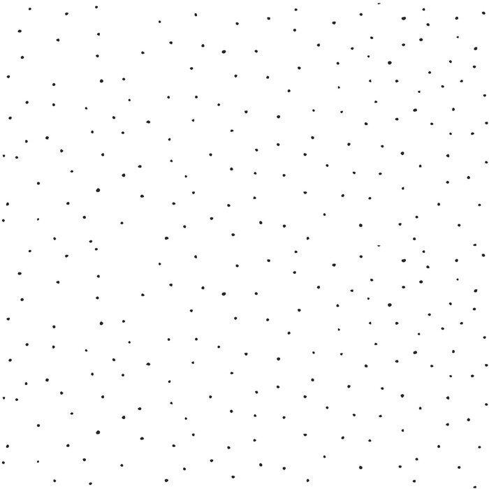 Behang Black and white dot background Seamless pattern, unusual spots Background drawing graphics print Vector line design Fabric, furniture, textiles, black and white wallpapers - vector