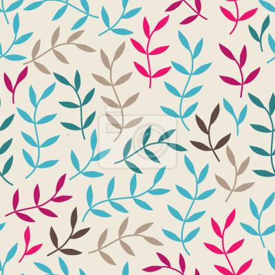 Behang Bladeren Boheemse