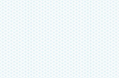 Behang Blauw geometrisch driehoek patroon