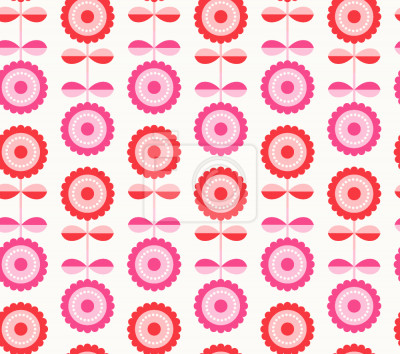 Behang Bloem illusie