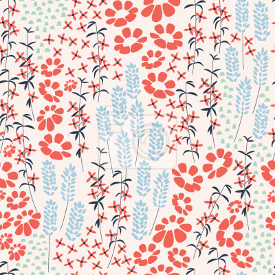 Behang Bloemen overal