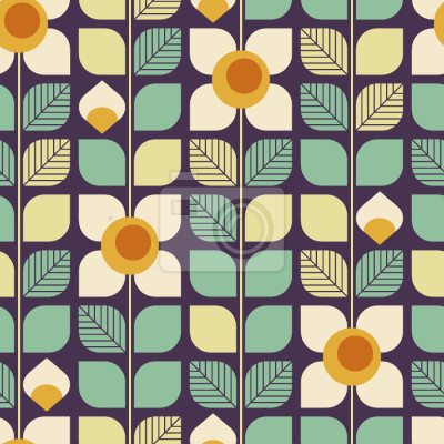 Behang Bloemen Uit het verleden