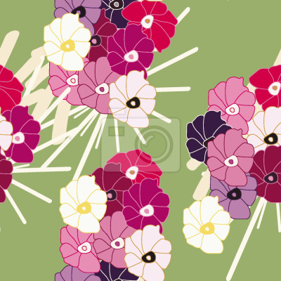 Behang Bloemen Uit Japan