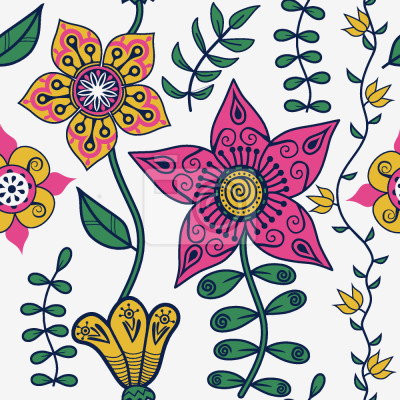 Behang Bloemen Van Het Oosten