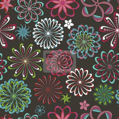 Behang Bloemen Van Wetenschap