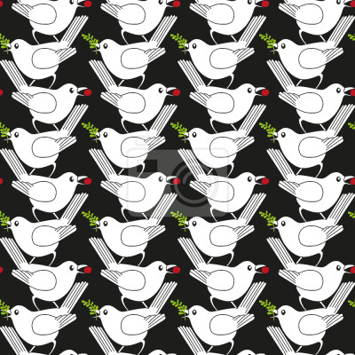 Behang Bruisende vogel