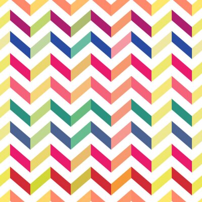 Behang Chevron jeugd