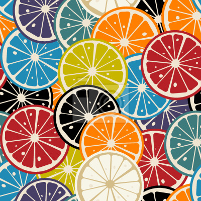 Behang Citroen cocktail