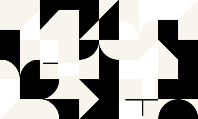 Behang Colorful Geometric Vector Pattern Design