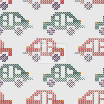 Behang Crossing Cars