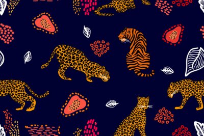 Behang Darkness in jungle.