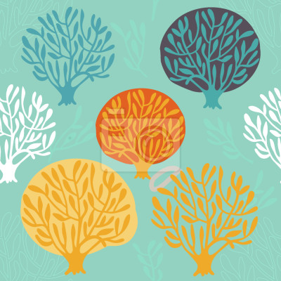 Behang De dageraad in de blauwe lucht