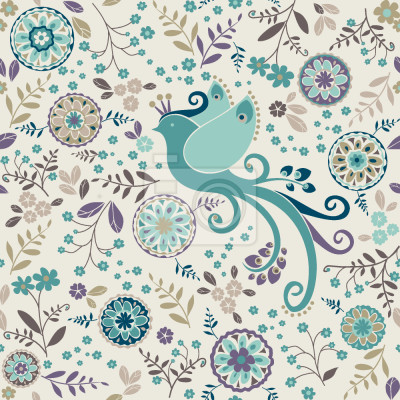 Behang De Vogelkoningin In Haar winterkleding