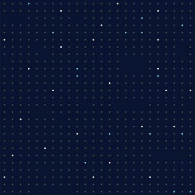 Behang Decoratieve stippen op een donkere achtergrond