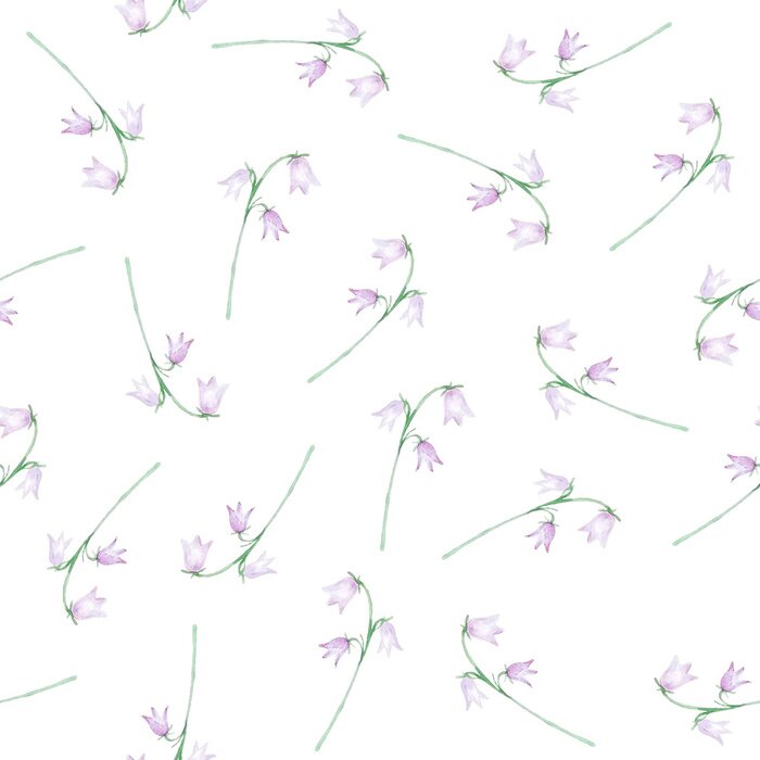 Behang Delicaat wit met planten