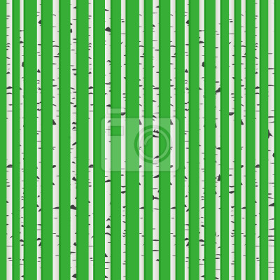 Behang Dessin met strepen in berkenstijl