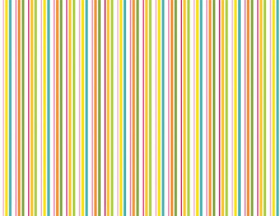Behang Dicht op elkaar geplaatste strepen op een gekleurd motief