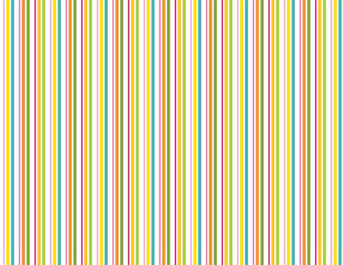 Behang Dicht op elkaar geplaatste strepen op een gekleurd motief