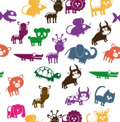 Behang Dieren ontwerp