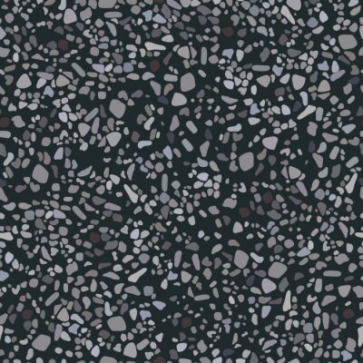 Behang Donker kleur asfalt