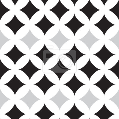 Behang Donkere Retro Tegel