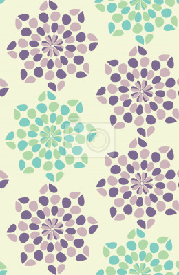 Behang Dotty Flowers