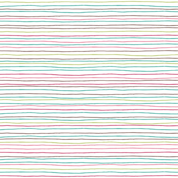 Behang Dun gekleurd strepen patroon